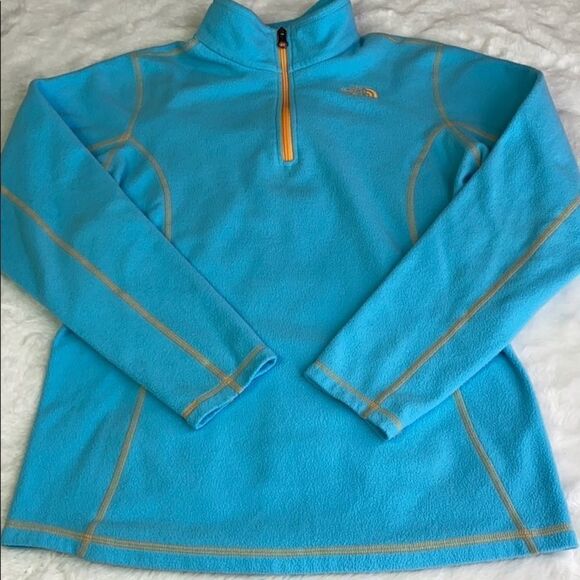 North Face Fleece Pullover Sweatshirt XL - Picture 3 of 8